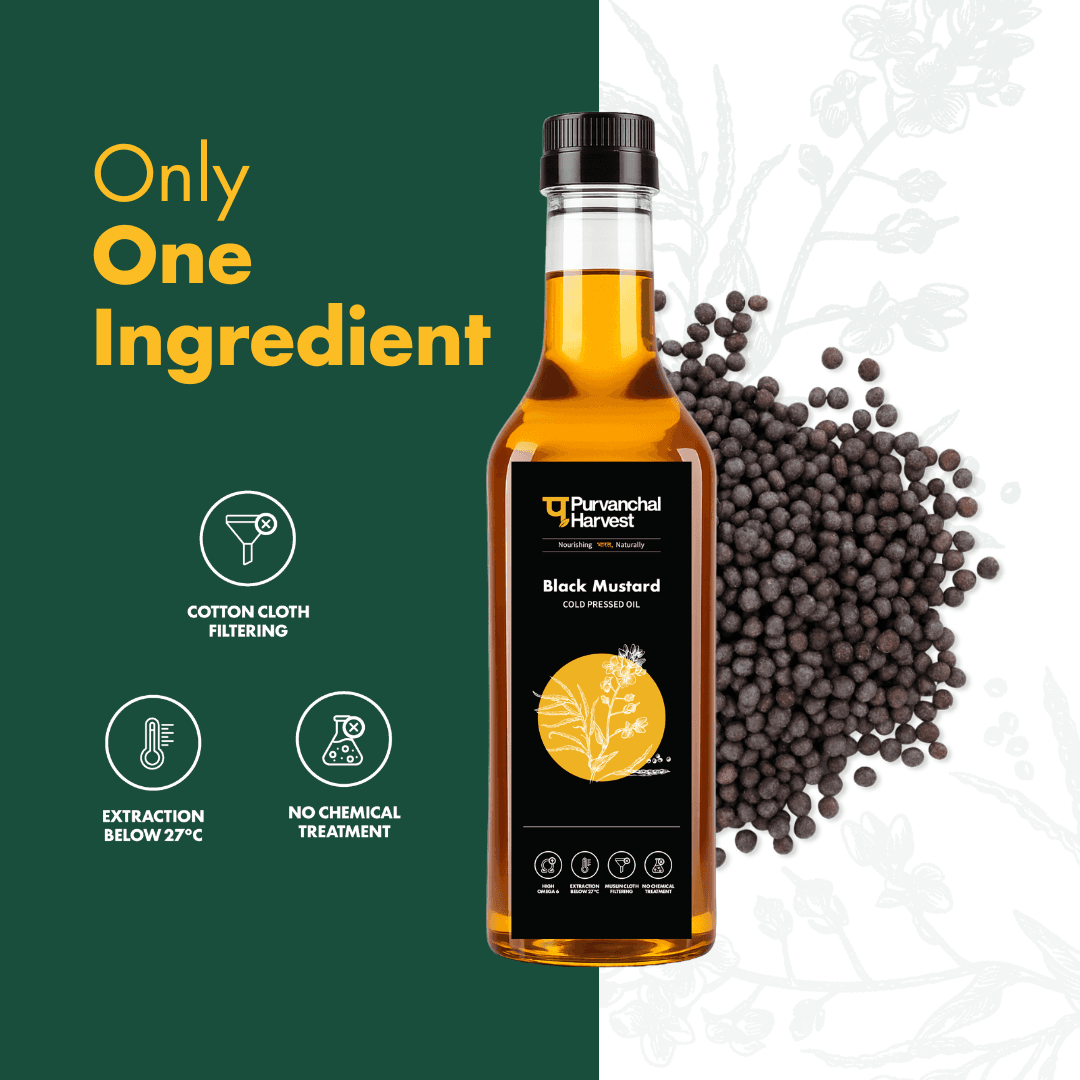 Wood Pressed Black Mustard Oil - Image 6