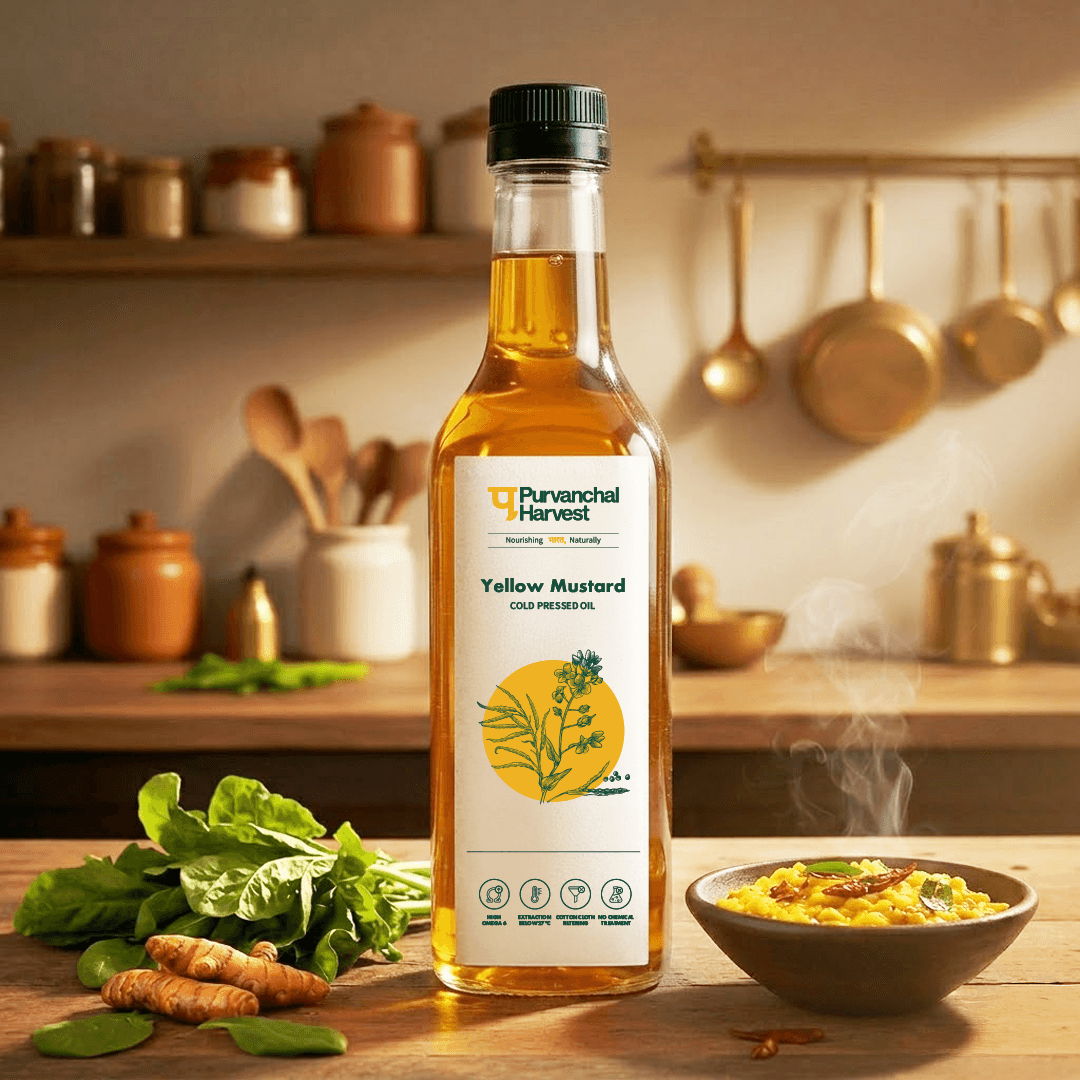 Wood Pressed Yellow Mustard Oil - Image 5